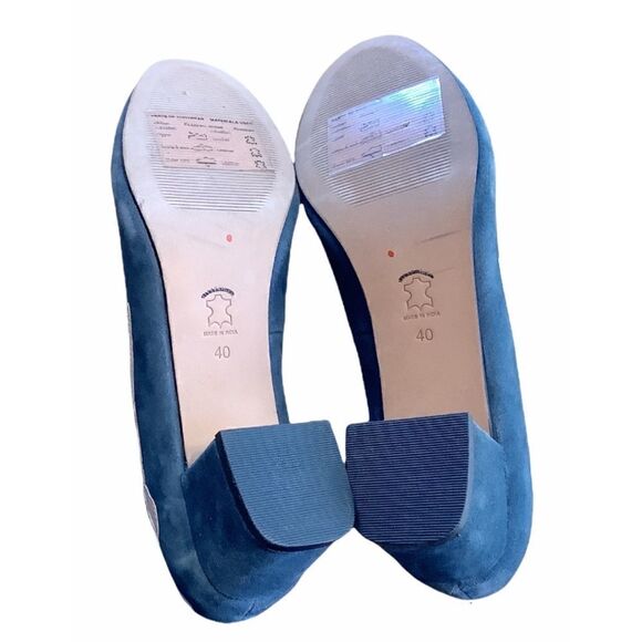 Anthropologie Jasper & Jeera Suede and Leather Pumps 40 - Picture 7 of 10